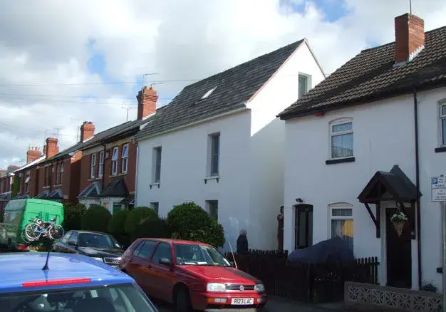 Thermal imaging after external wall insulation