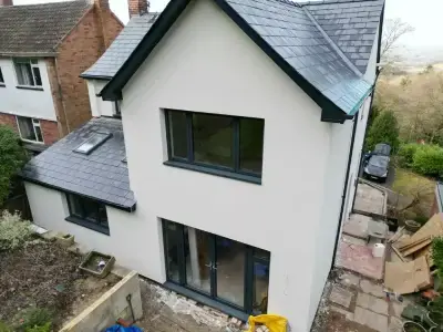 External wall insulation detail work
