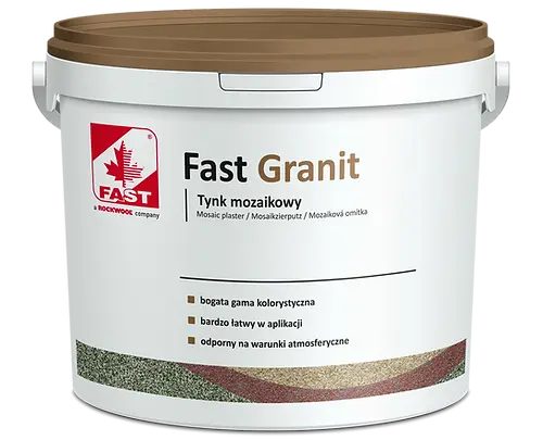 Fast Granit aggregate finish product